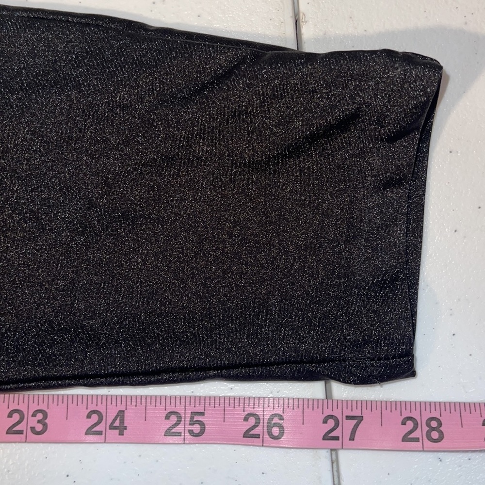 Fashion to figure black hi shine leggings - Picture 9 of 12